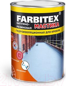 Изображение товара Гидроизоляционная мастика Farbitex Резиновая (2кг)