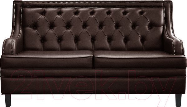 Изображение товара Диван Brioli Чикаго двухместный (L13/коричневый)