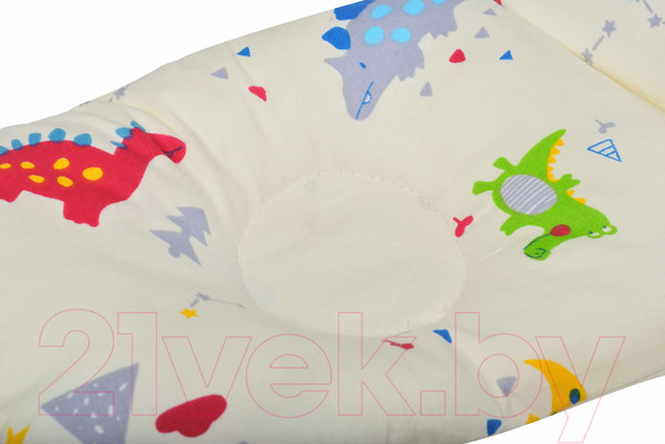 Изображение товара Бортик в кроватку Farfello Динозавры / W2 (желтый)