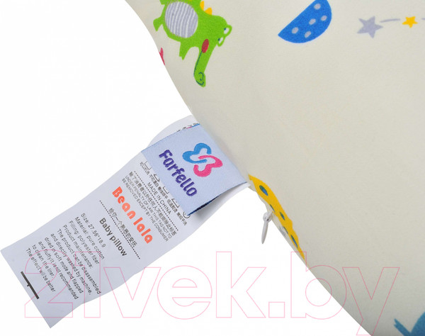 Изображение товара Бортик в кроватку Farfello Динозавры / W2 (желтый)