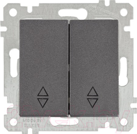 Изображение товара Выключатель Mutlusan Rita 2200 404 0195 (дымчатый)