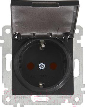 Изображение товара Розетка Mutlusan Rita 2200 611 0284 (черный)