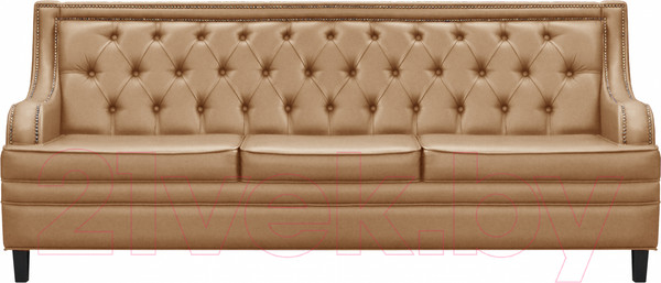 Изображение товара Диван Brioli Чикаго трехместный (L4/кремовый)