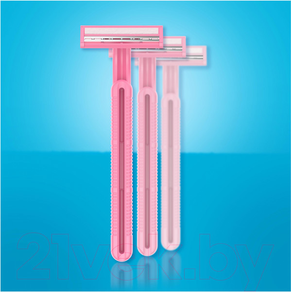 Изображение товара Набор бритвенных станков Gillette Blue II одноразовые (5шт)