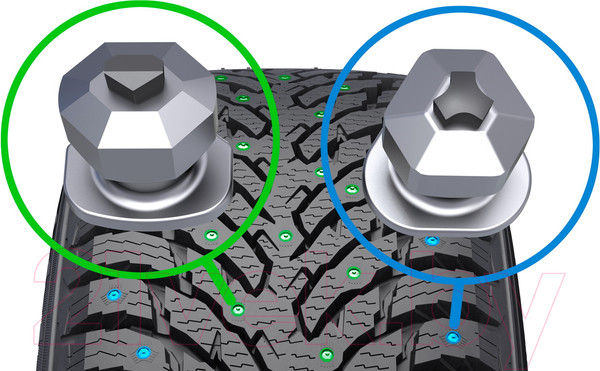 Изображение товара Зимняя шина Nokian Tyres Hakkapeliitta 9 SUV 275/50R21 113T (шипы)