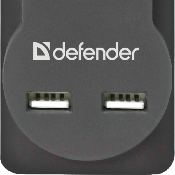 Изображение товара Сетевой фильтр Defender DFS-755 / 99755 (5м, 5 розеток)