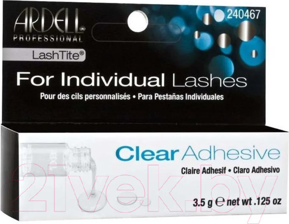 Изображение товара Клей для фиксации накладных ресниц Ardell LashTite Adhesive для пучков прозрачный (3.5мл)