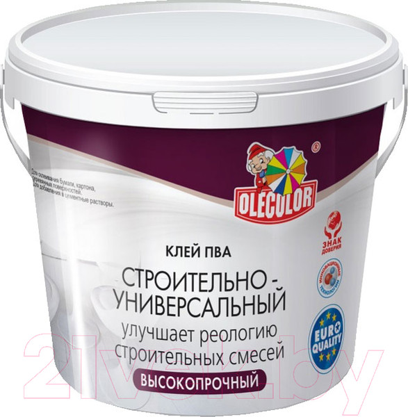 Изображение товара Клей Olecolor ПВА строительно-универсальный (2.3кг)