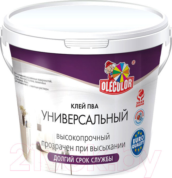 Изображение товара Клей Olecolor ПВА универсальный (750г)
