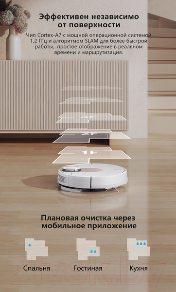 Изображение товара Робот-пылесос Viomi Robot Vacuum Cleaner SE / V-RVCLM21A