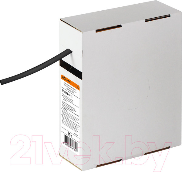 Изображение товара Трубка термоусаживаемая TDM SQ0518-0413 (черный)