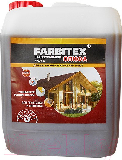 Изображение товара Олифа Farbitex 10л