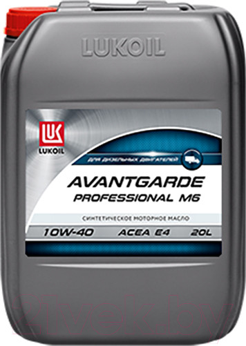 Изображение товара Моторное масло Лукойл Авангард Профессионал М6 10W40 (20л)