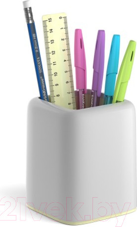 Изображение товара Настольный набор Erich Krause Forte Pastel / 53284 (белый/желтый)