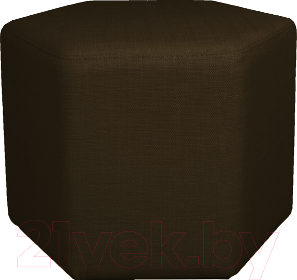 Изображение товара Пуф Brioli Сота (J5/коричневый)