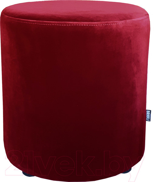 Изображение товара Пуф Brioli Цилиндр (B48/вишневый)