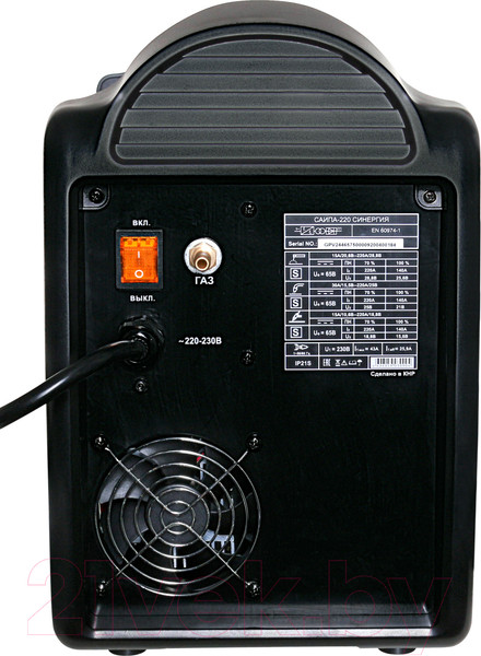 Изображение товара Полуавтомат сварочный Ресанта САИПА-220 Синергия (65/75)