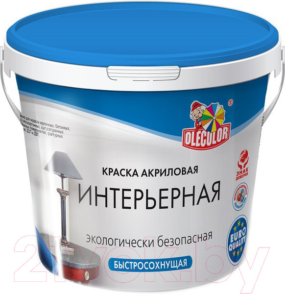 Изображение товара Краска Olecolor Интерьерная (3кг)