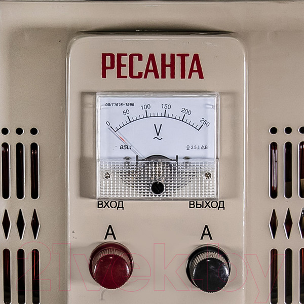 Изображение товара Трансформатор тока силовой Ресанта ЛАТР TDGC2-10К 10kVA (63/5/5)