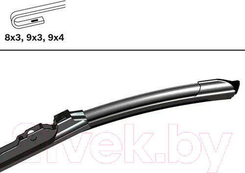 Изображение товара Щетки стеклоочистителя Senfineco Smart-Flex / 3916