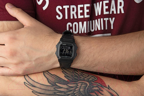 Изображение товара Часы наручные мужские Casio W-800H-1BVES