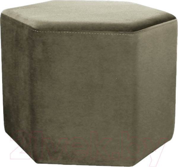Изображение товара Пуф Brioli Сота (B10/серо-коричневый)