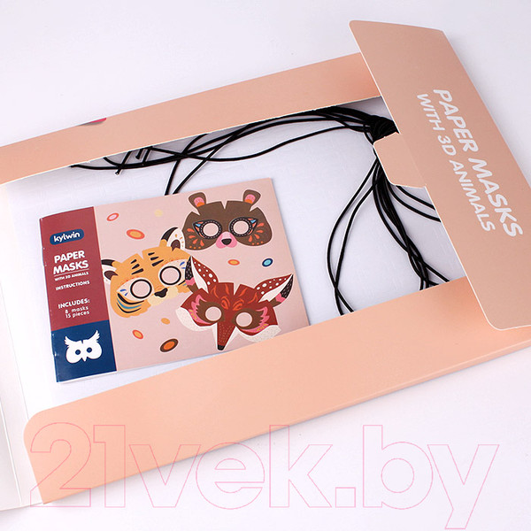 Изображение товара Набор для творчества Darvish Маска 3D Животные / DV-T-2607