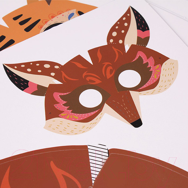 Изображение товара Набор для творчества Darvish Маска 3D Животные / DV-T-2607