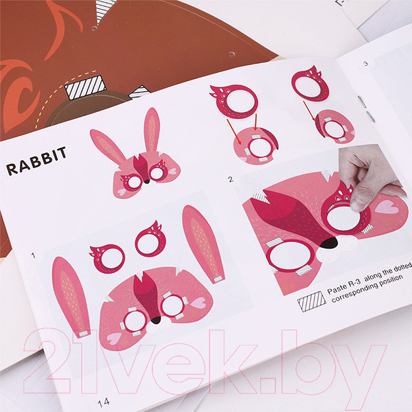 Изображение товара Набор для творчества Darvish Маска 3D Животные / DV-T-2607