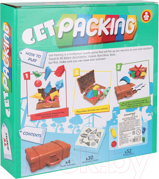 Изображение товара Настольная игра Darvish Get Packing / DV-T-2724