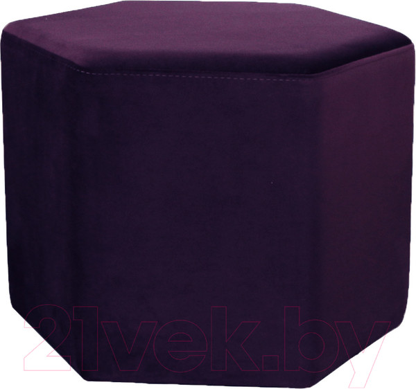 Изображение товара Пуф Brioli Сота (B40/фиолетовый)