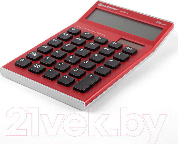 Изображение товара Калькулятор Darvish DV-2725-12R (красный)