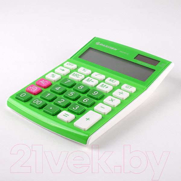 Изображение товара Калькулятор Darvish DV-2707-12N (зеленый)