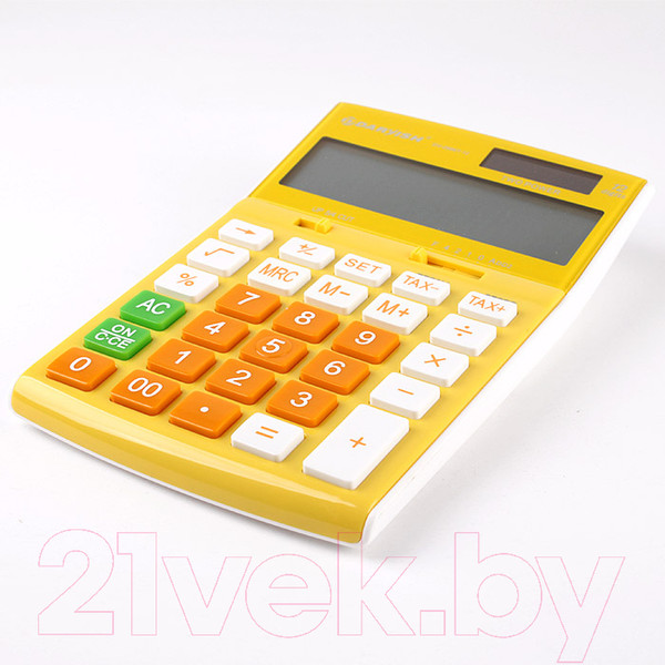 Изображение товара Калькулятор Darvish DV-2666T-12Y (желтый)