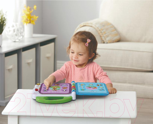 Изображение товара Музыкальная книга Vtech Мой первый англо-русский словарик 100 слов / 80-601526