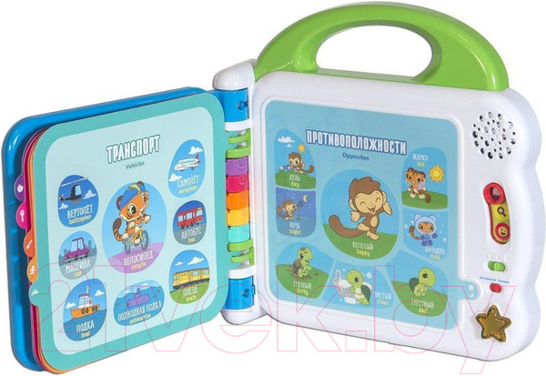 Изображение товара Музыкальная книга Vtech Мой первый англо-русский словарик 100 слов / 80-601526