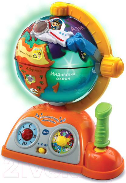 Изображение товара Развивающая игрушка Vtech Обучающий глобус. Яркий полет / 80-197826