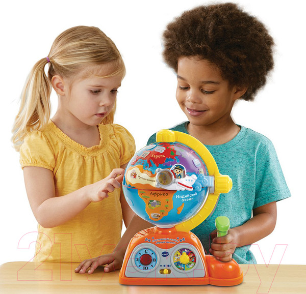 Изображение товара Развивающая игрушка Vtech Обучающий глобус. Яркий полет / 80-197826