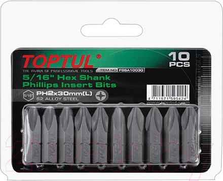 Изображение товара Набор бит Toptul FSBA1002G