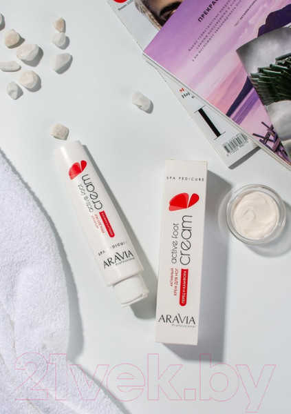 Изображение товара Крем для ног Aravia Professional Активный с камфорой и перцем Activa Foot Cream (100мл)