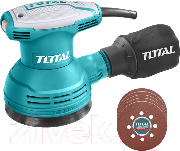 Изображение товара Эксцентриковая шлифовальная машина TOTAL TF2031256