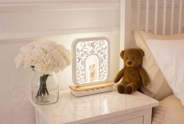 Изображение товара Прикроватная лампа Home Light Астерия F034-1 (белый)