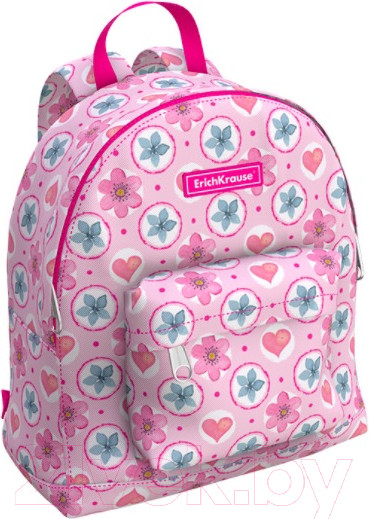 Изображение товара Детский рюкзак Erich Krause EasyLine Mini 6L Pink Flowers / 48276