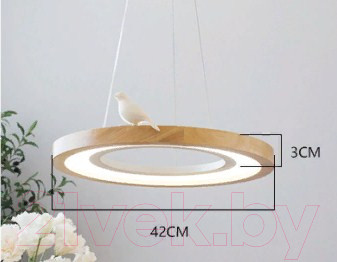 Изображение товара Потолочный светильник Home Light Астерия D259-2 (дерево)