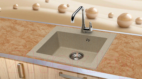 Изображение товара Мойка кухонная Berge BR-4803 (песочный)