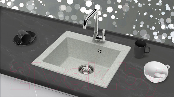 Изображение товара Мойка кухонная Berge BR-4803 (серый)