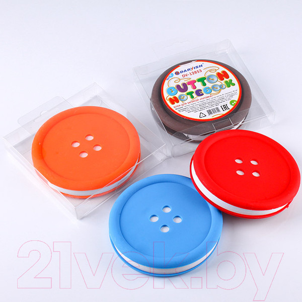 Изображение товара Блок для записей Darvish Пуговка / DV-12853