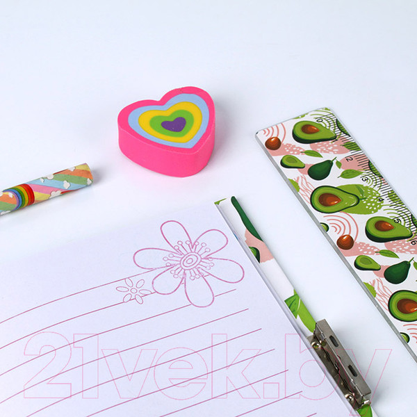 Изображение товара Записная книжка Darvish Авокадо / DV-12952 (4 предмета)