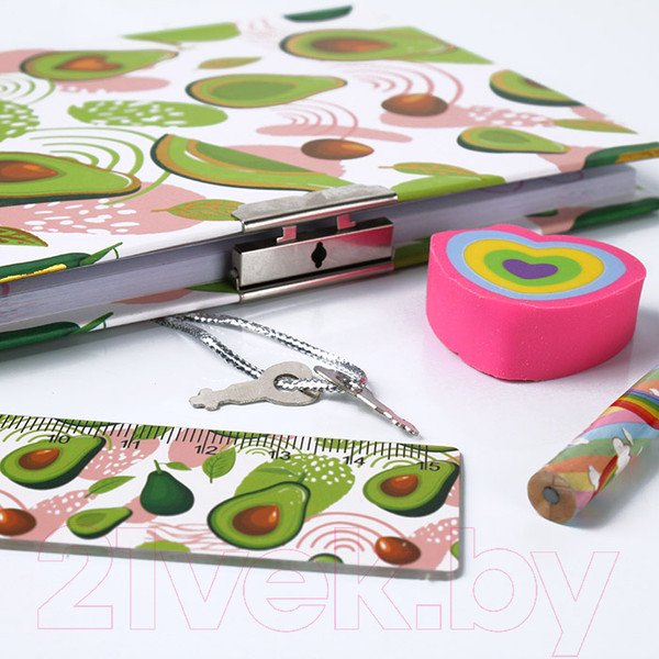 Изображение товара Записная книжка Darvish Авокадо / DV-12952 (4 предмета)