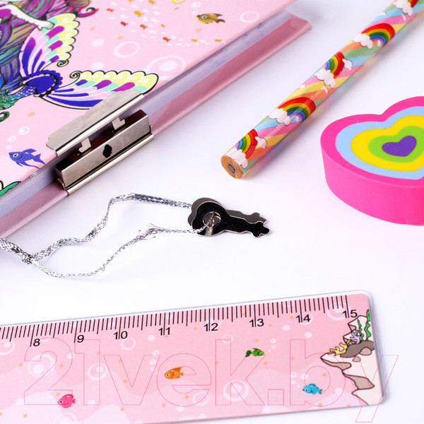 Изображение товара Записная книжка Darvish Русалочка / DV-12953 (4 предмета)